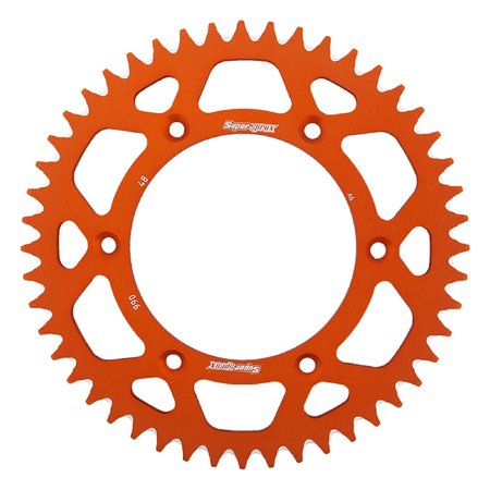 SUPERSPROX Orange Aluminum Sprocket For Husaberg FC 450C 2004-2005, FE 501 RAL-990-48-ORG